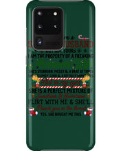 Load image into Gallery viewer, Perfect Gift For Husband Christmas Punch You In The Threat Phone case