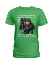 Load image into Gallery viewer, Nacido En Agosto Tome Una Pruera De Ad Birthday Gift Ladies Tee