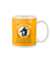 Load image into Gallery viewer, Birthday Gift For August Girl The Soul Of A Witch Mug