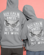 Load image into Gallery viewer, God Knew I Needed An Angel Gift For Husband Hoodie
