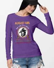 Load image into Gallery viewer, Birthday Gift For August Girl The Soul Of A Witch Unisex Long Sleeve