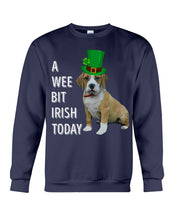 Load image into Gallery viewer, Beabull Irish Today Green St. Patrick's Day Printed Mug Sweatshirt