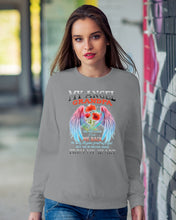 Load image into Gallery viewer, My Angel Grandpa Who Watched Over My Back Sweatshirt
