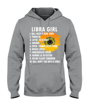Load image into Gallery viewer, Birthday Gift For Libra Girl Will Bury You With A Smile Hoodie