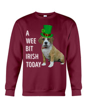 Load image into Gallery viewer, Beabull Irish Today Green St. Patrick's Day Printed Mug Sweatshirt