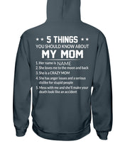 Load image into Gallery viewer, Five Things You Should Know About Mom Hoodie
