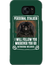 Load image into Gallery viewer, Black Pekingese Personal Stalker St. Patrick's Day Printed Mug Phone case