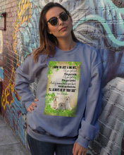 Load image into Gallery viewer, I'll Always Be By Your Side Labrador Clover St Patrick's Day Gift Sweatshirt