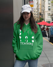 Load image into Gallery viewer, Teaching Love Clover St Patrick's Day Gift Hoodie