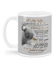 Load image into Gallery viewer, The Day I Met You Hand In Hand Gift For Wife Mug
