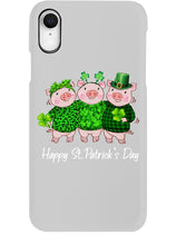 Load image into Gallery viewer, Pig Wear Plaid Shirt And Top Hat St Patrick's Day Gift Phone case