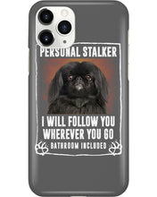 Load image into Gallery viewer, Black Pekingese Personal Stalker St. Patrick's Day Printed Mug Phone case
