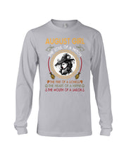 Load image into Gallery viewer, Birthday Gift For August Girl The Soul Of A Witch Unisex Long Sleeve