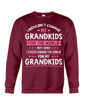 Load image into Gallery viewer, I Could Change The World For My Grandkids Sweatshirt