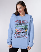 Load image into Gallery viewer, Perfect Gift For Husband Christmas Punch You In The Threat Sweatshirt