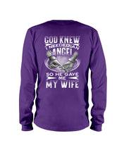 Load image into Gallery viewer, God Knew I Needed An Angel Gift For Husband Unisex Long Sleeve