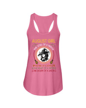 Load image into Gallery viewer, Birthday Gift For August Girl The Soul Of A Witch Ladies Flowy Tank
