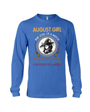 Load image into Gallery viewer, Birthday Gift For August Girl The Soul Of A Witch Unisex Long Sleeve