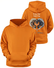 Load image into Gallery viewer, Horses From Our First Kiss Custom Name Gift For Girlfriend Hoodie