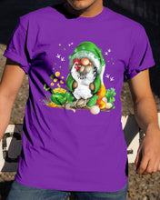 Load image into Gallery viewer, Gnome Pot Of Gold Shamrock St. Patrick's Day Printed Mug Guys Tee
