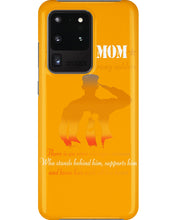 Load image into Gallery viewer, Son Gift For Navy Mom Behind Every Strong Soldier Phone case