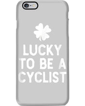 Load image into Gallery viewer, Lucky To Be A Biker Pilot Clover St Patrick's Day Gift Phone case