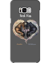 Load image into Gallery viewer, Horses From Our First Kiss Custom Name Gift For Girlfriend Phone case