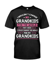 Load image into Gallery viewer, I Could Change The World For My Grandkids Guys Tee