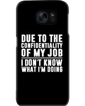 Load image into Gallery viewer, I Don't Know What I'm Doing Black And White Printed Mug Phone case