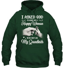 Load image into Gallery viewer, God Sent Me My Grandkids Gift For Grandma Hoodie