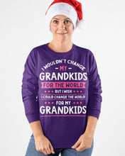 Load image into Gallery viewer, I Could Change The World For My Grandkids Unisex Long Sleeve