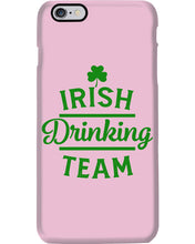 Load image into Gallery viewer, Irsih Drinking Team Green Shamrock St Patrick's Day Phone case