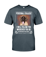 Load image into Gallery viewer, English Mastiff Personal Stalker St. Patrick's Day Printed Mug Guys Tee