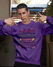 Load image into Gallery viewer, Perfect Gift For Husband Christmas Punch You In The Threat Sweatshirt