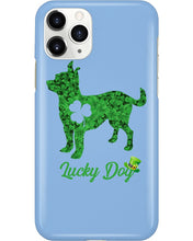 Load image into Gallery viewer, Green Chihuahua Lucky Day St Patrick's Day Gift For Dog Lovers Phone case