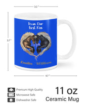 Load image into Gallery viewer, Horses From Our First Kiss Custom Name Gift For Girlfriend Mug
