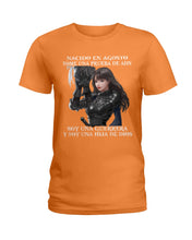 Load image into Gallery viewer, Nacido En Agosto Tome Una Pruera De Ad Birthday Gift Ladies Tee
