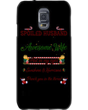 Load image into Gallery viewer, Perfect Gift For Husband Christmas Punch You In The Threat Phone case