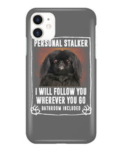 Load image into Gallery viewer, Black Pekingese Personal Stalker St. Patrick's Day Printed Mug Phone case