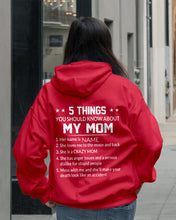 Load image into Gallery viewer, Five Things You Should Know About Mom Hoodie