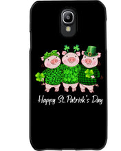 Load image into Gallery viewer, Pig Wear Plaid Shirt And Top Hat St Patrick's Day Gift Phone case