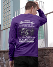 Load image into Gallery viewer, Amazing Gift For Husband She Love Me So Much Skull Unisex Long Sleeve