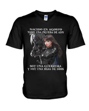 Load image into Gallery viewer, Nacido En Agosto Tome Una Pruera De Ad Birthday Gift Guys V-Neck