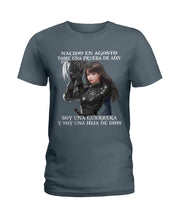 Load image into Gallery viewer, Nacido En Agosto Tome Una Pruera De Ad Birthday Gift Ladies Tee