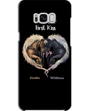 Load image into Gallery viewer, Horses From Our First Kiss Custom Name Gift For Girlfriend Phone case