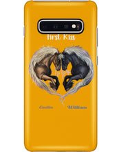 Load image into Gallery viewer, Horses From Our First Kiss Custom Name Gift For Girlfriend Phone case