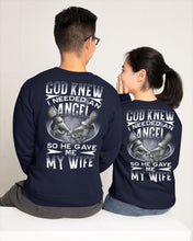 Load image into Gallery viewer, God Knew I Needed An Angel Gift For Husband Sweatshirt