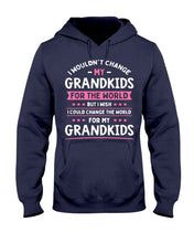 Load image into Gallery viewer, I Could Change The World For My Grandkids Hoodie