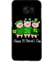 Load image into Gallery viewer, Pig Wear Plaid Shirt And Top Hat St Patrick's Day Gift Phone case