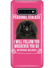 Load image into Gallery viewer, Black Pekingese Personal Stalker St. Patrick's Day Printed Mug Phone case